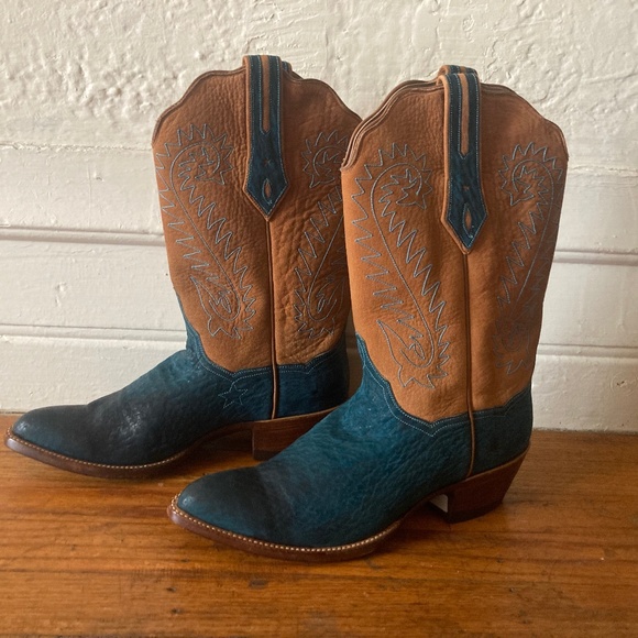 J.B. Hill Women’s leather handmade Cowboy boots! - Picture 3 of 9